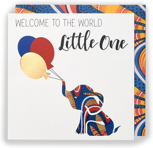 Kindred X Afrotouch Welcome To The World New Baby Card