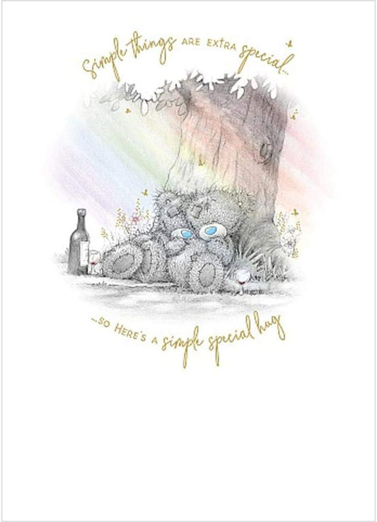 Tatty Teddy New Beginnings Range Simple Things are Extra Special Greetings Card