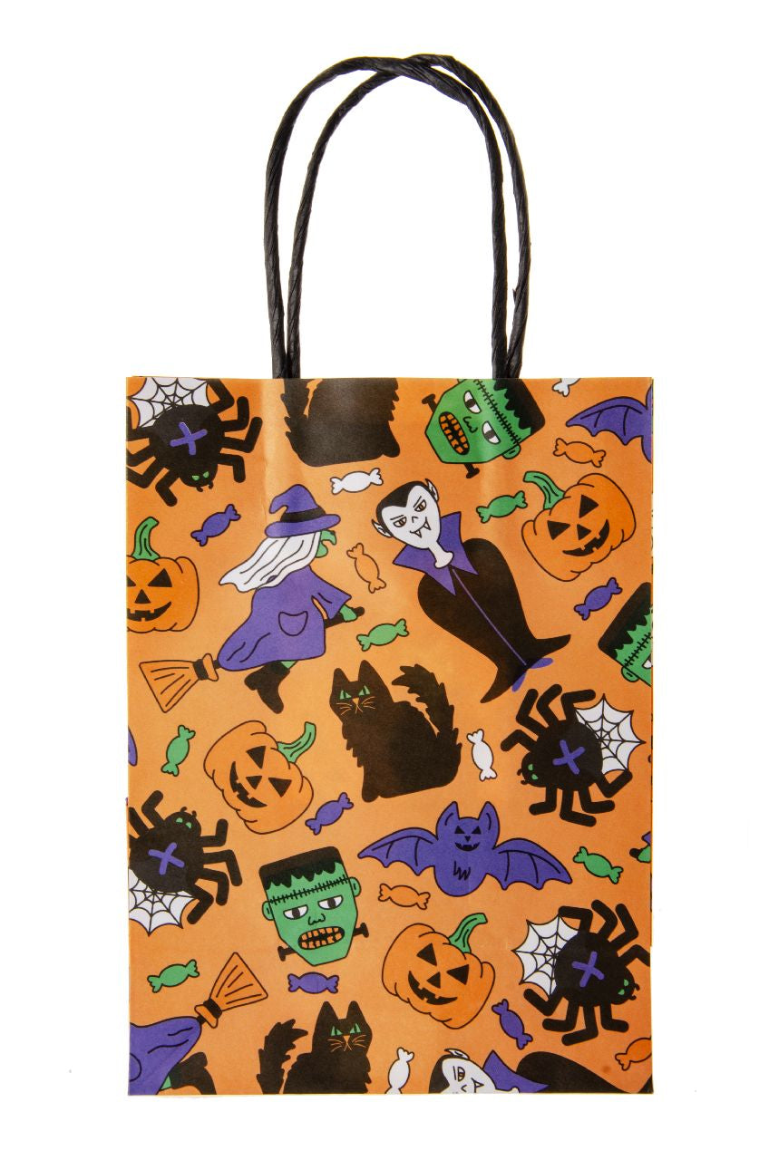 Pack of 12 Halloween Paper Gift Bags