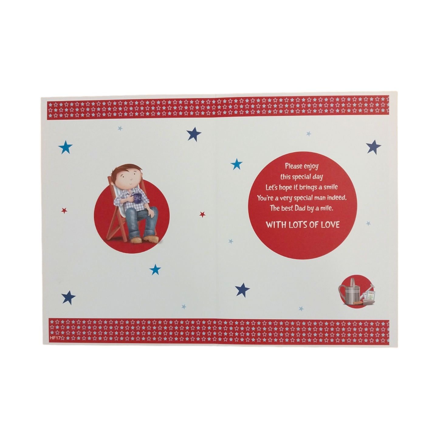 Dad Happy Father's Day Greetings Card