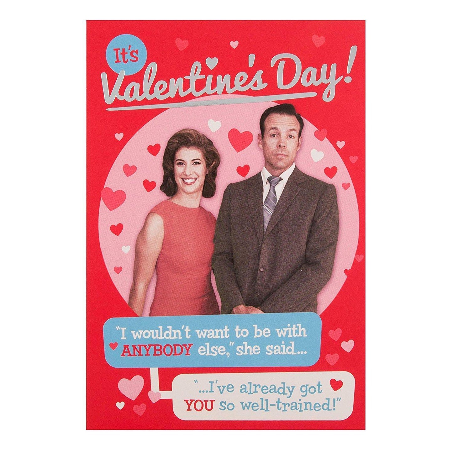 Hallmark Humour Funny Valentine's Day Card 'So Well Trained'