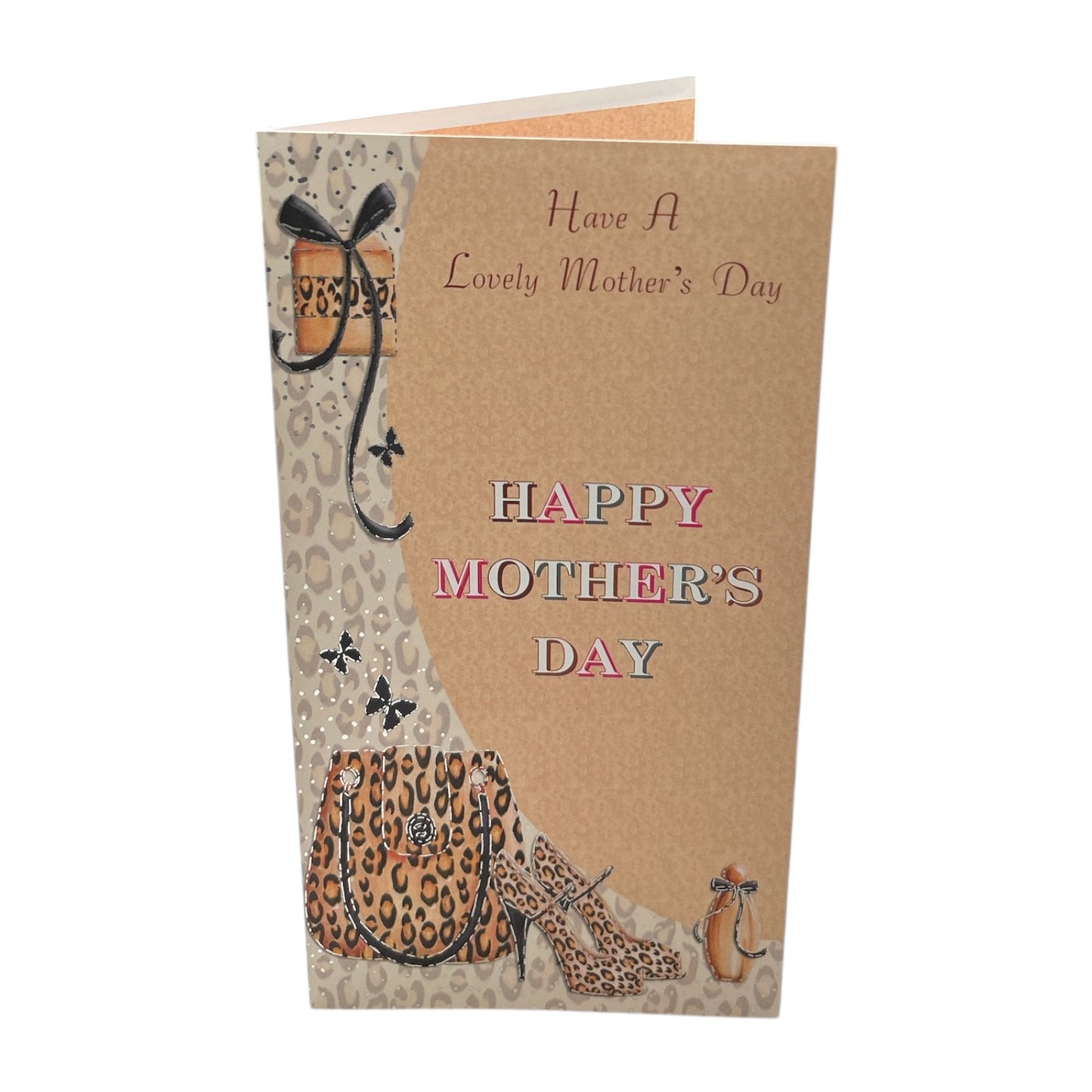 Have A Lovely Mother's Day Animal Print Design Greeting Card