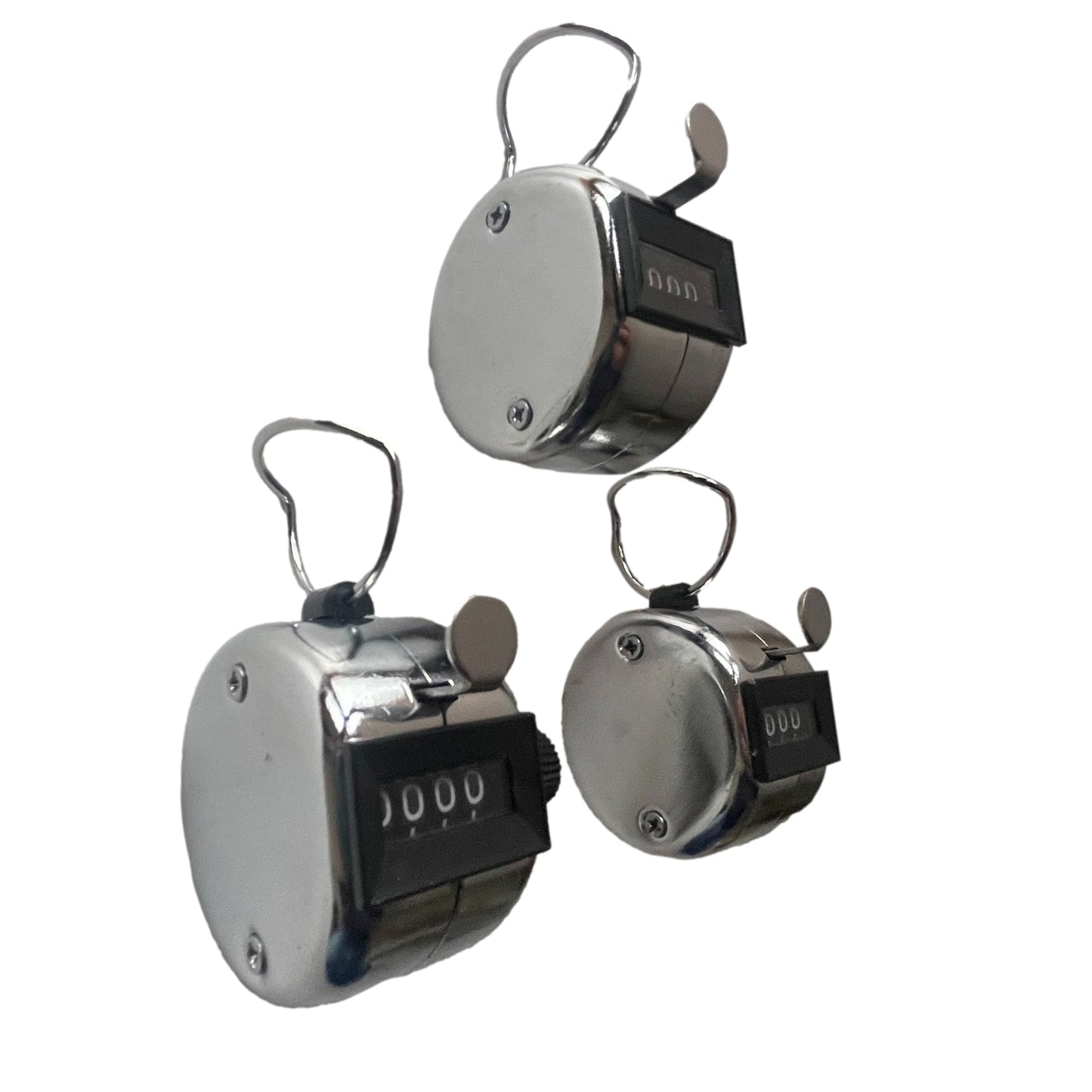 Pack of 6 Janrax Metal Hand Tally Counters