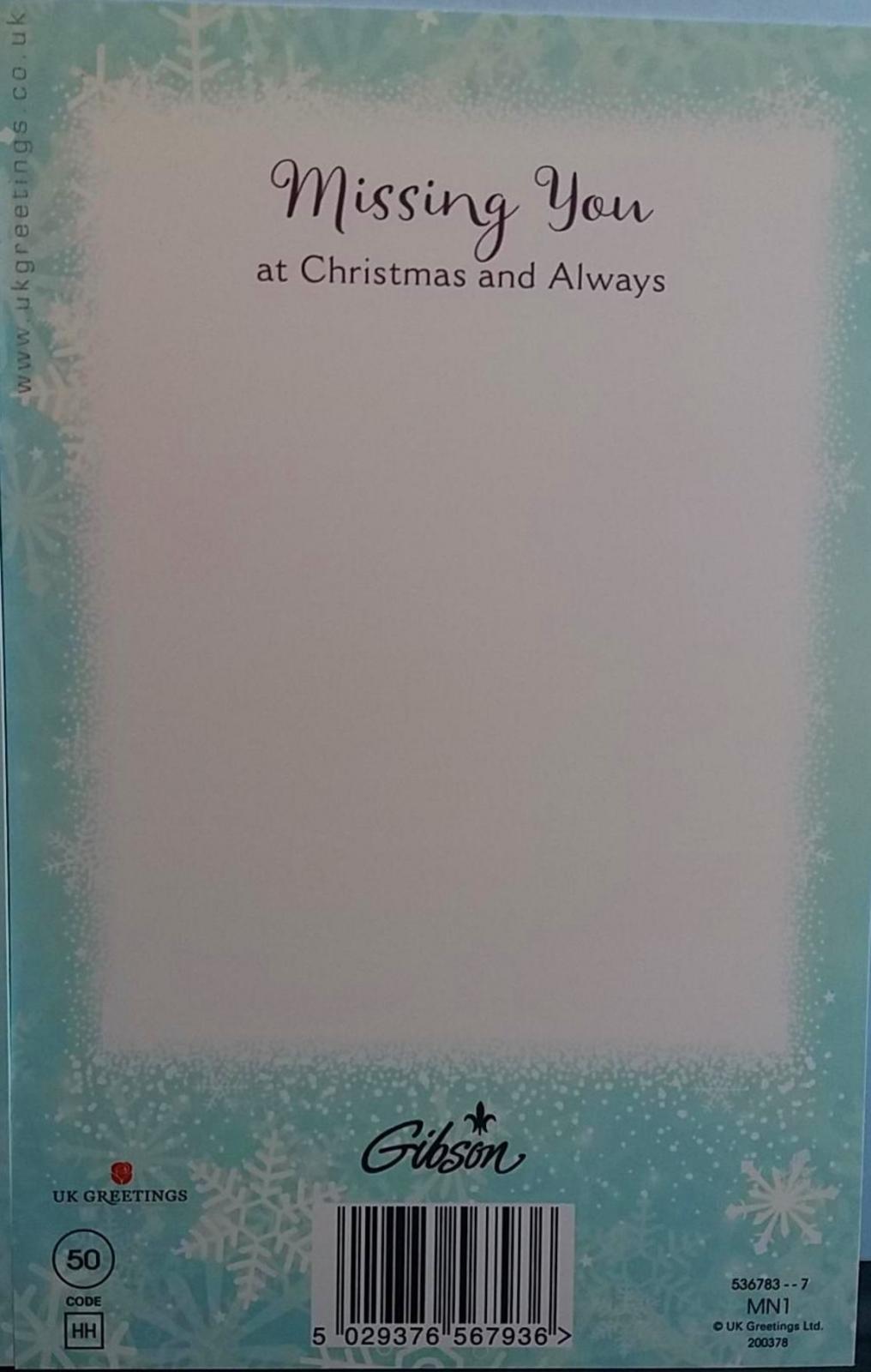 DAUGHTER Special Words Christmas Grave Memorial Card Remembrance