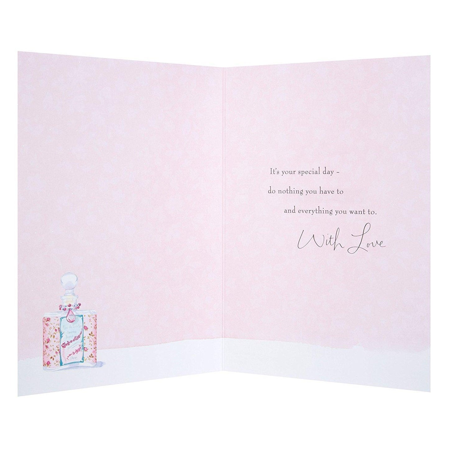 Wishes To Someone Wonderful Traditional Mother's Day Card "with Love"