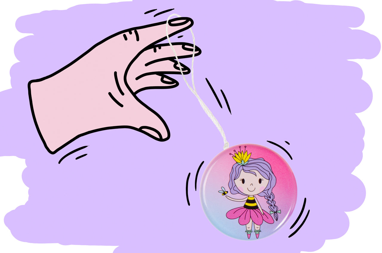 Single Metal Yo-Yo Princess Theme Return Top