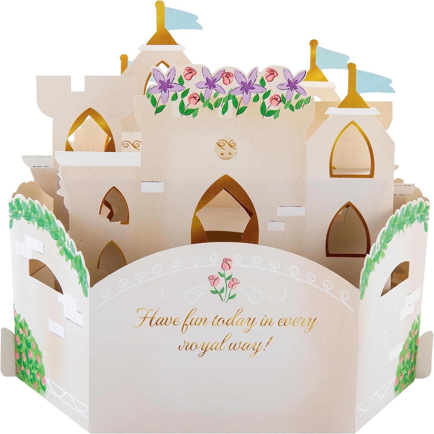 3D Pop Up Disney Princesses Design Birthday Card