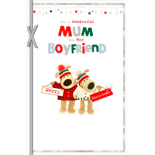 Wonderful Mum and Her Boyfriend Boofle Christmas Wishes