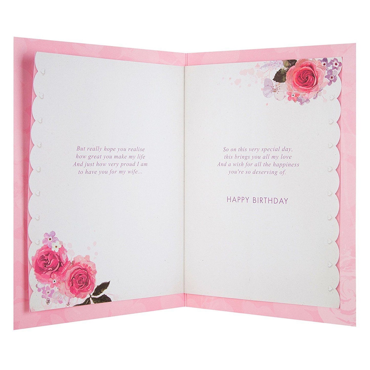 Hallmark Wife Birthday Card 'Proud'