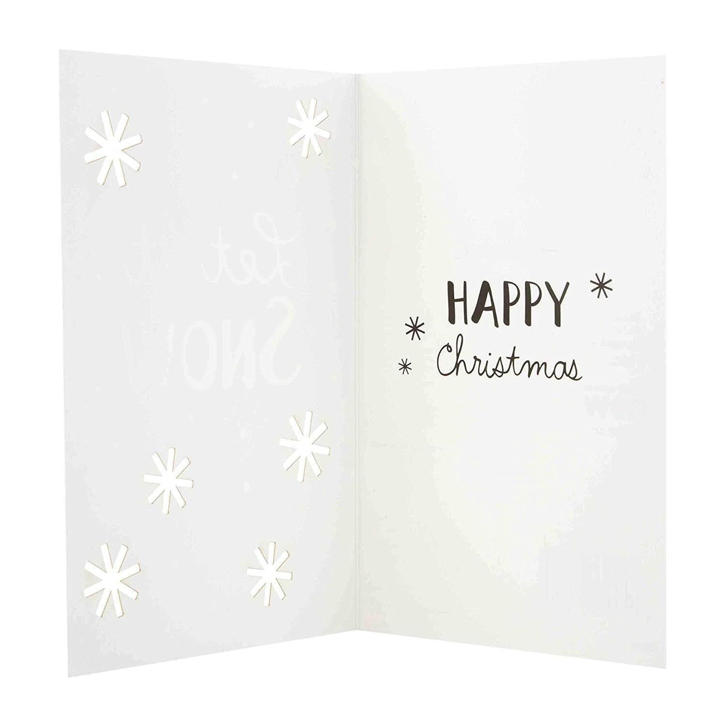 Hallmark Let It Snow Charity Christmas Cards 8 Pack