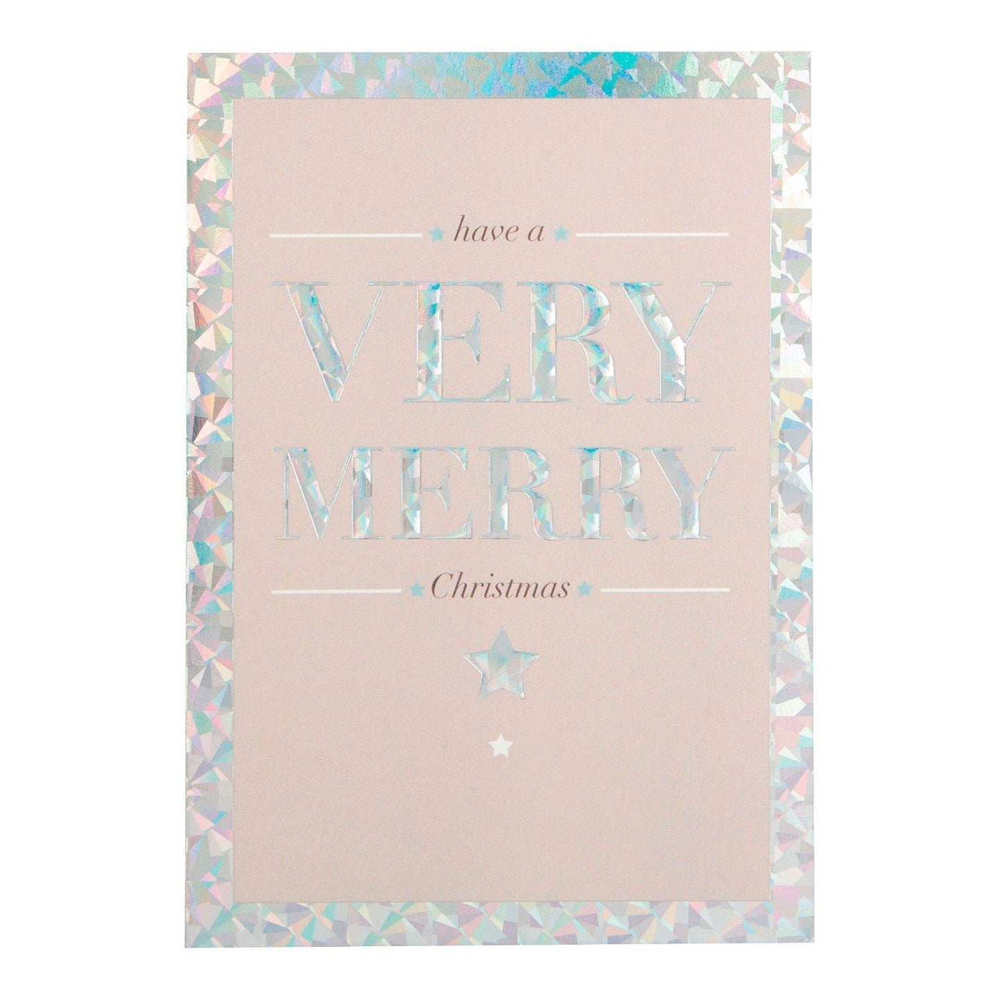 Christmas Card 'Very Merry'