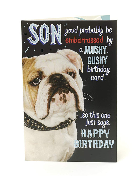 Son Birthday 3D Pop Out Card Look I Pop Up!