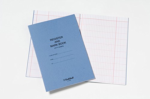 Exacompta Guildhall Register and Mark Book, 298 x 202 mm, 48 Pages - Blue Cover