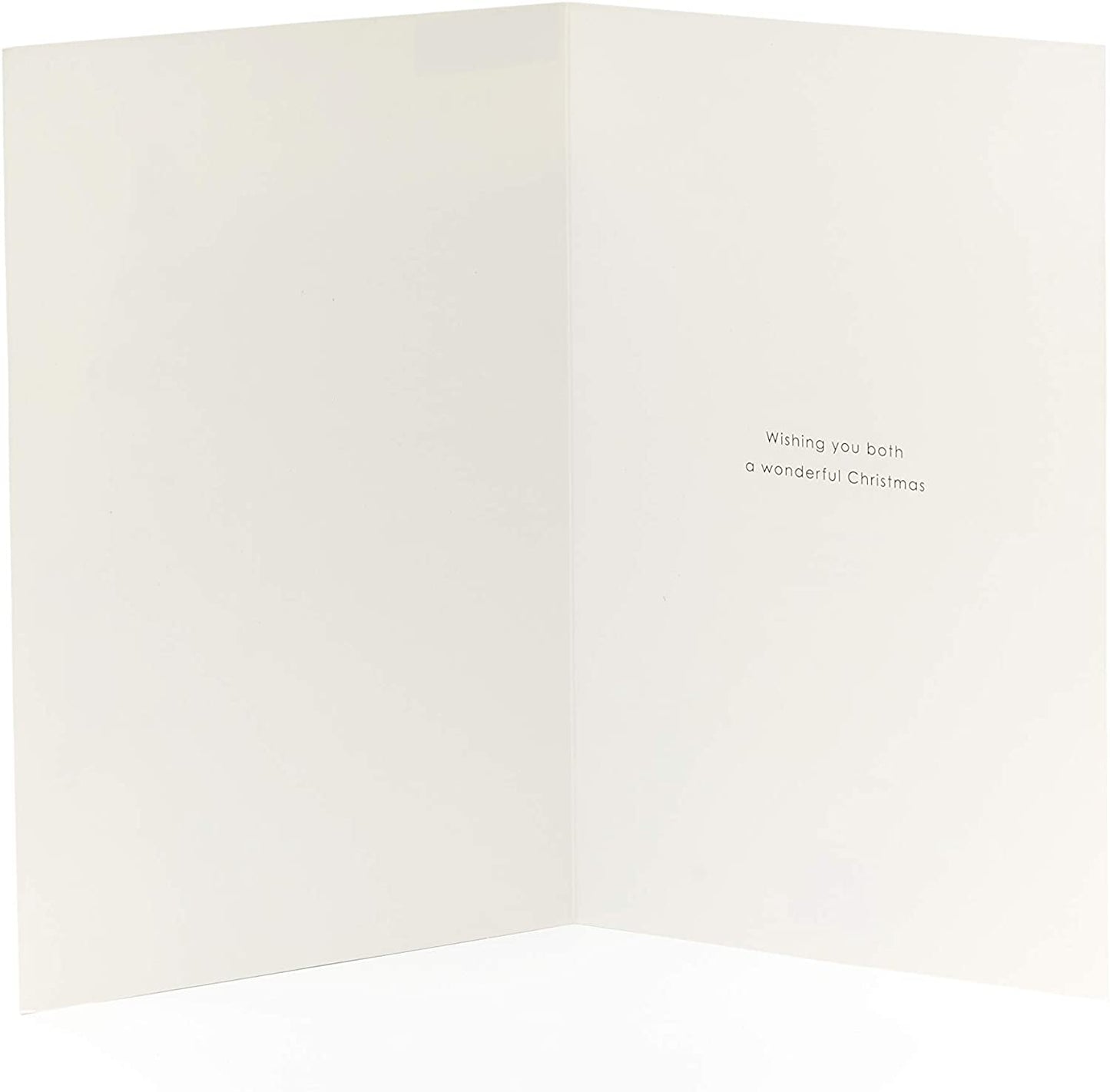 To Both of You Christmas Card Couple Snowman Card