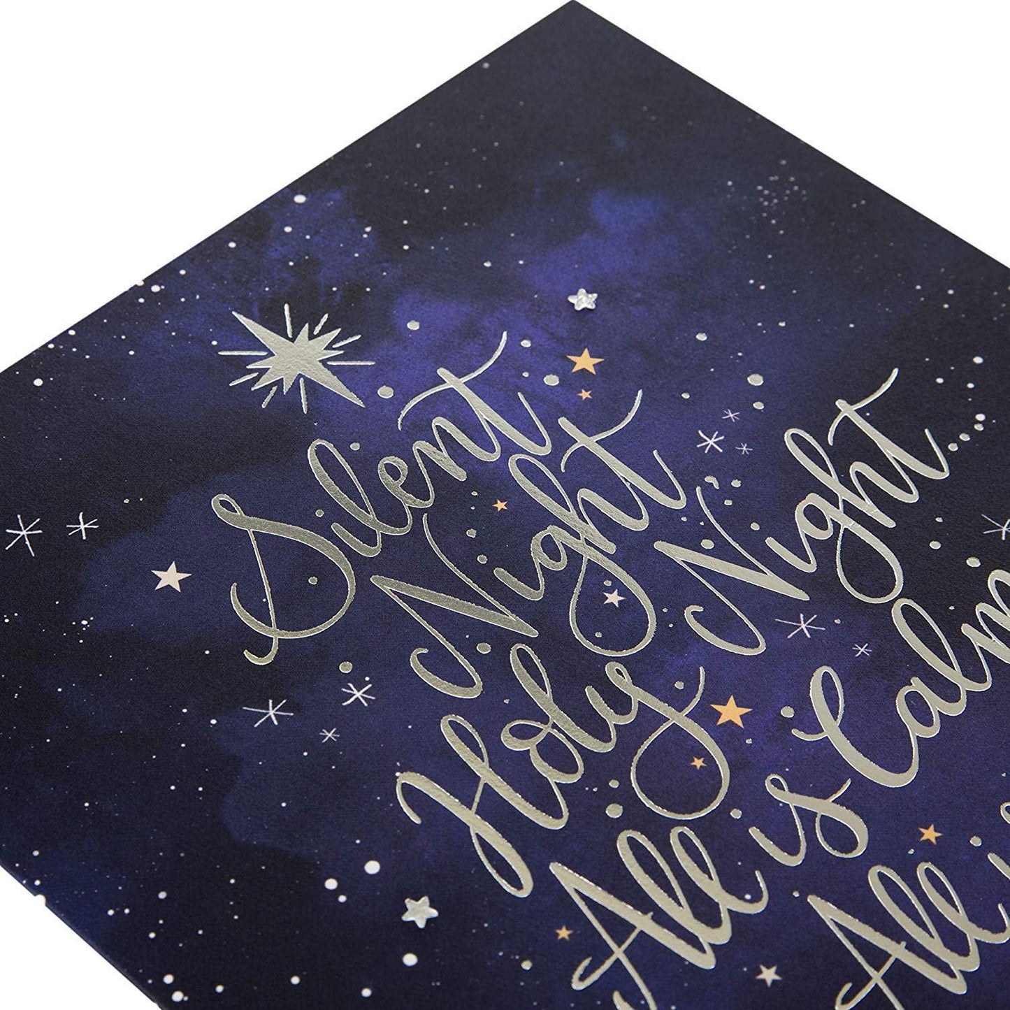 Hallmark Peaceful Christmas Medium Card 'Silent Night' 