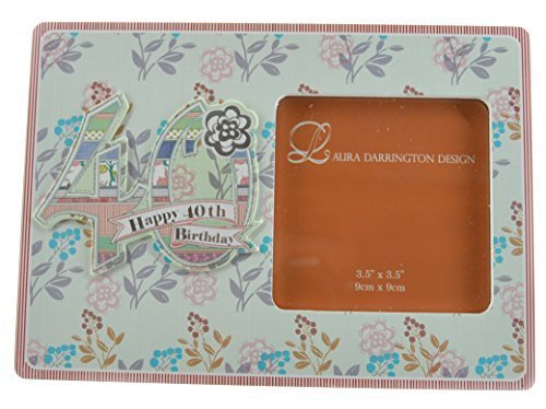 Laura Darrington Patchwork Collection 19cm Wooden Picture Frame