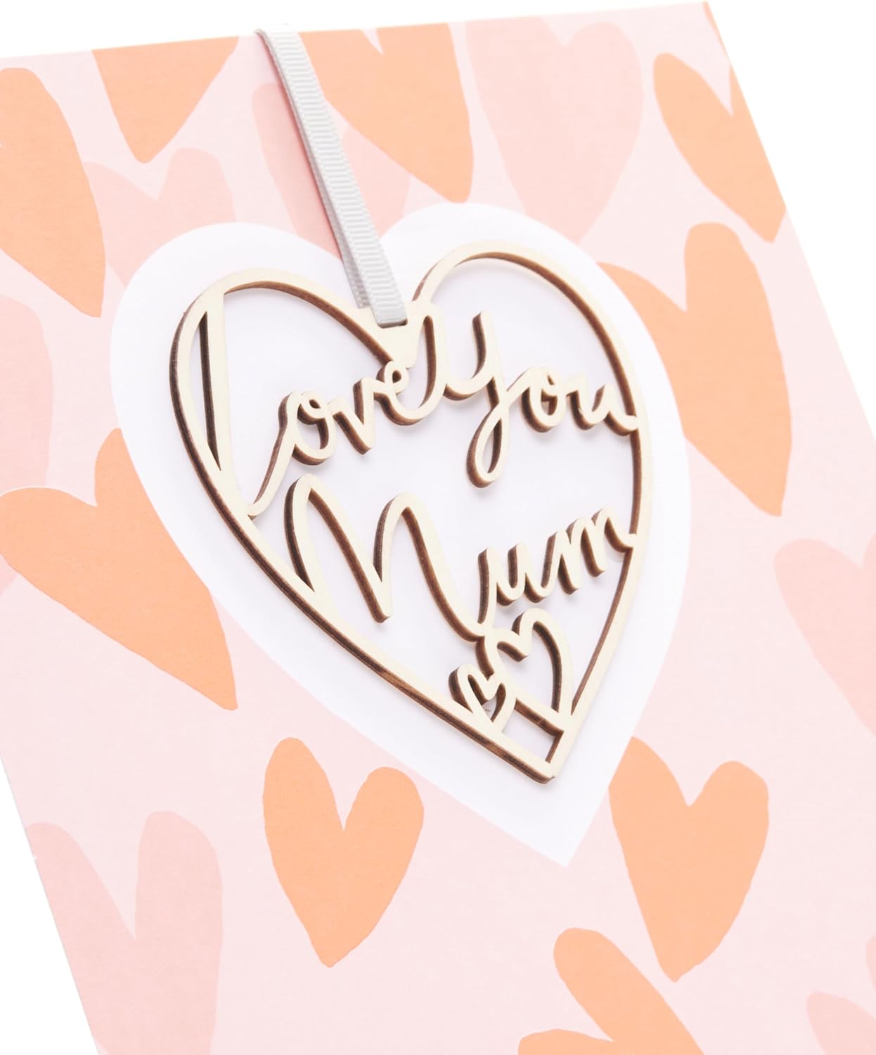 Keepsake Heart Attachment Design For Mum Mother's Day Card