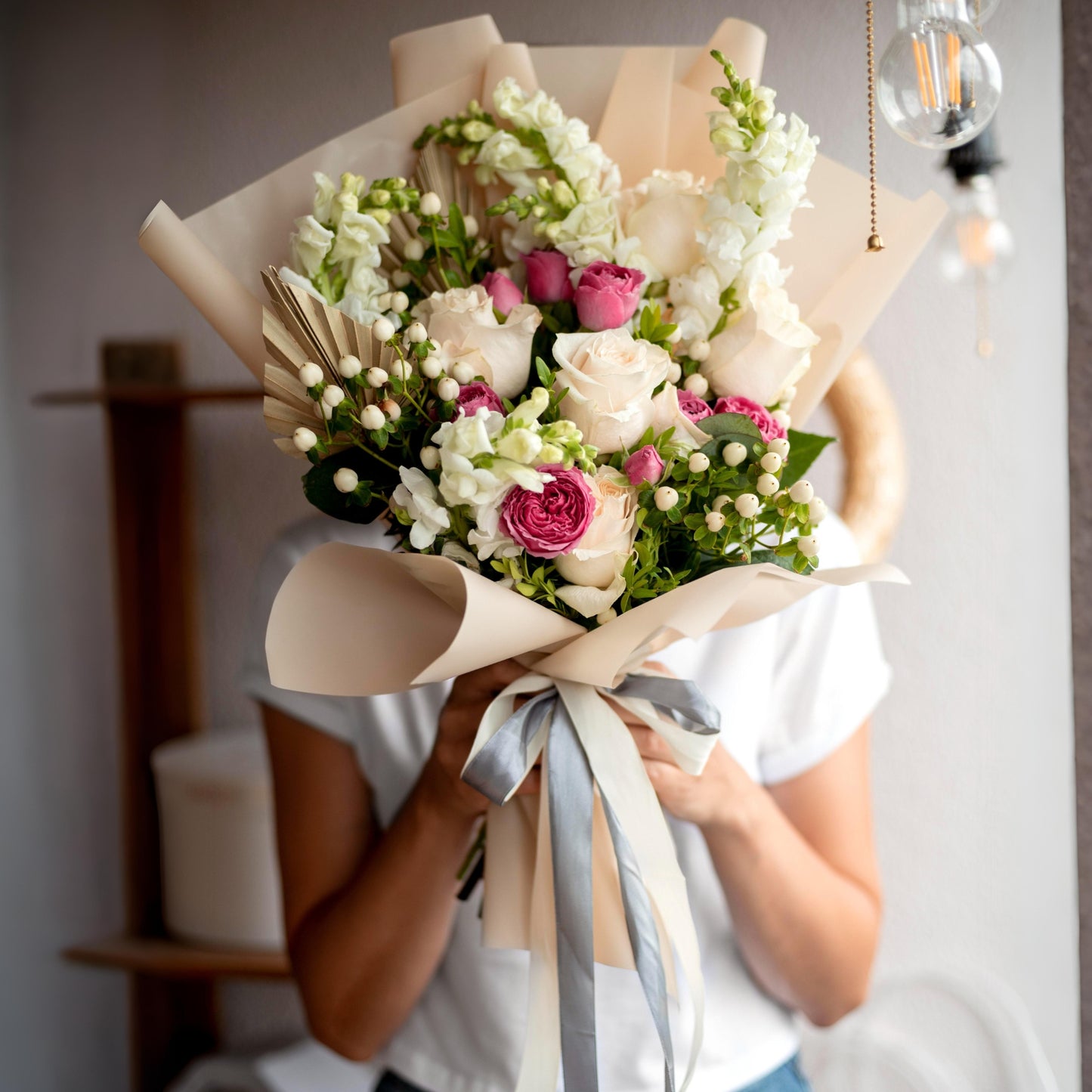 Pale Pink Colour Tissue Paper 500 x 750mm 480 Sheets Per Ream - Ideal for Gift Wrapping and Flourists