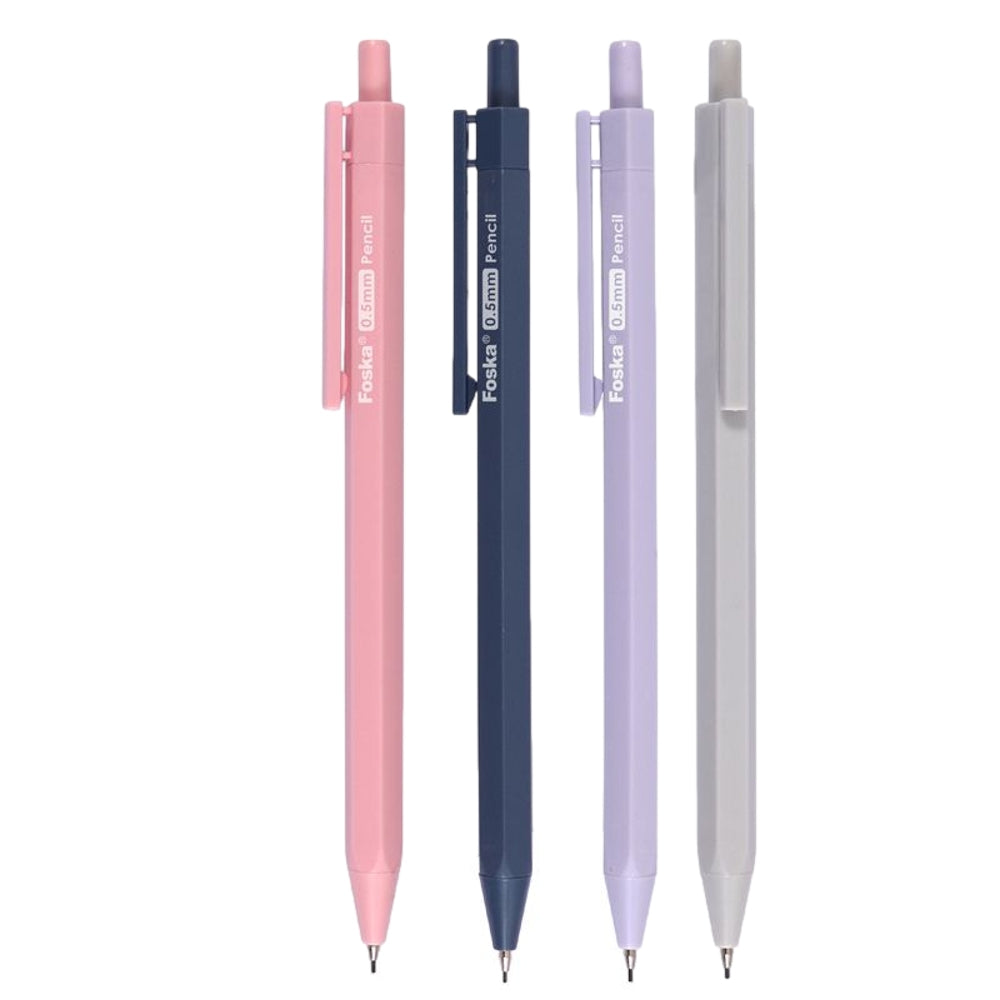 Pack of 48 0.5mm Hexagon Mechanical Pencils