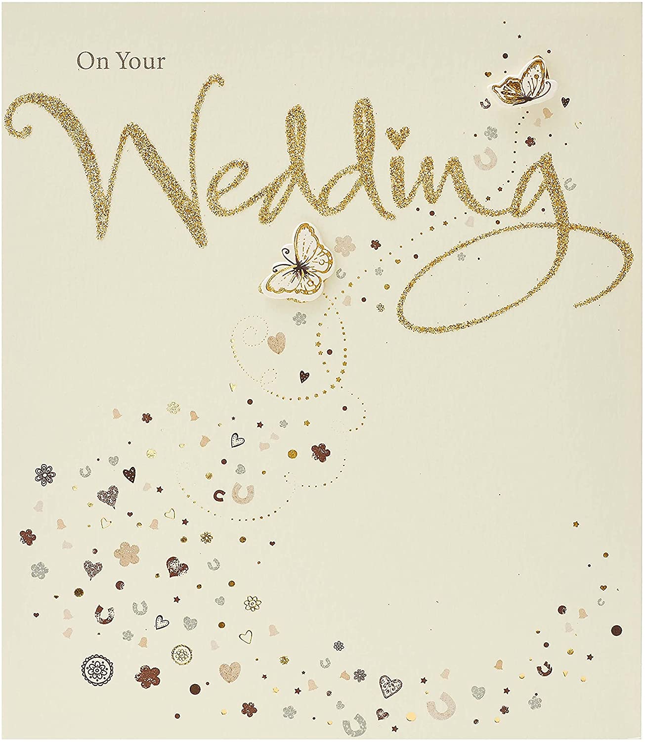Wedding Card Bride and Groom Congratulations