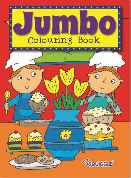 144 Pages Jumbo Colouring Book