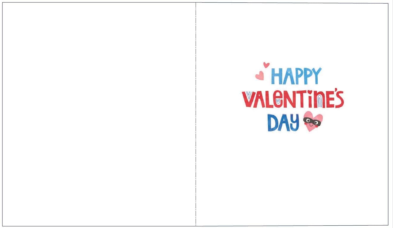 Sweet Valentine's Day Card For Him or For Her You Stole My Heart