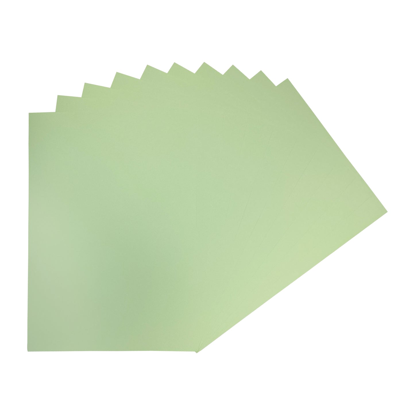 Pack of 250 A4 Pastel Green Coloured Card 160gsm Sheets