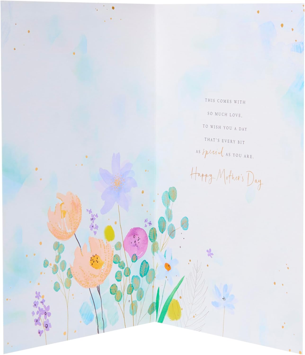 Flowers Design For Mum Mother's Day Card