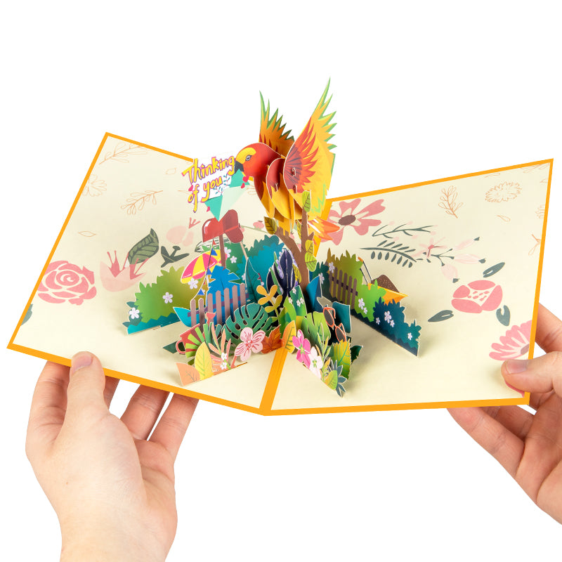 Heart in the Canopy 3D Thinking of You Pop Up Greeting Card