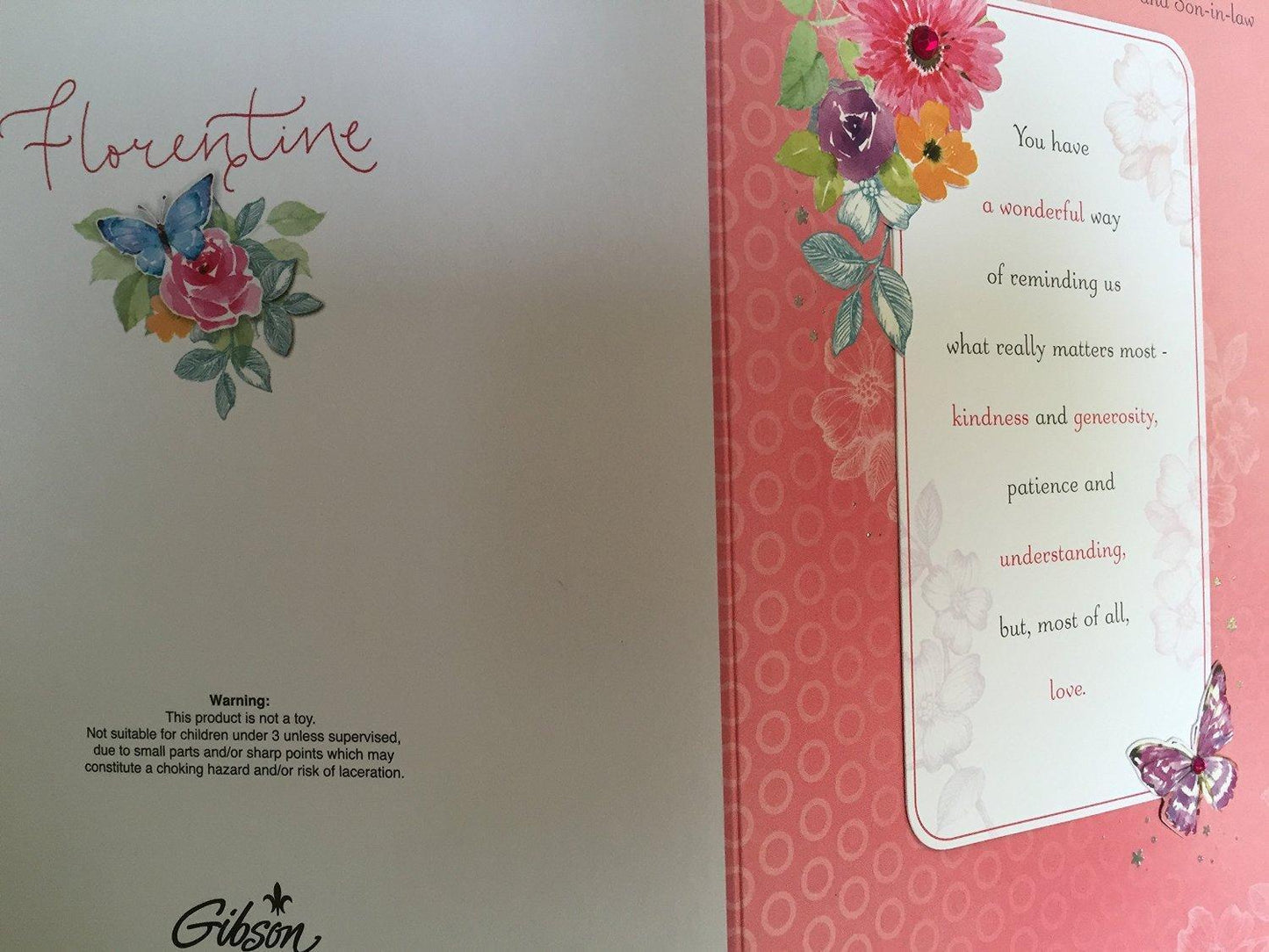 Special Mum From Your Daughter & Son-in-law Mother's Day Card