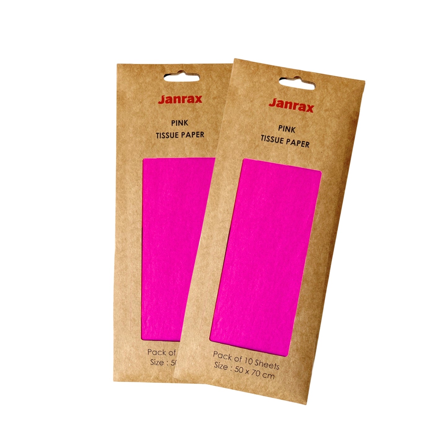 Pack of 10 Pink Acid Free 50 x 70cm Tissue Paper Sheets