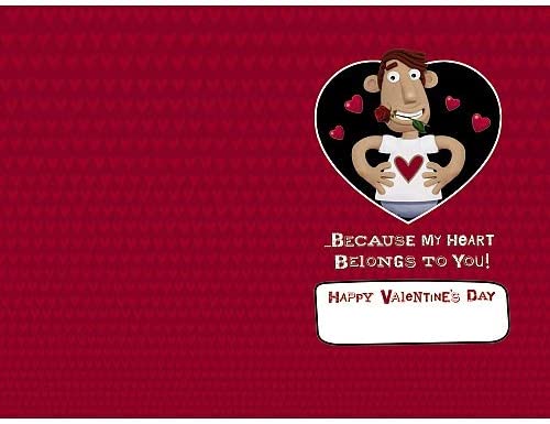 For My Girlfriend Valentine's Day Humour Card