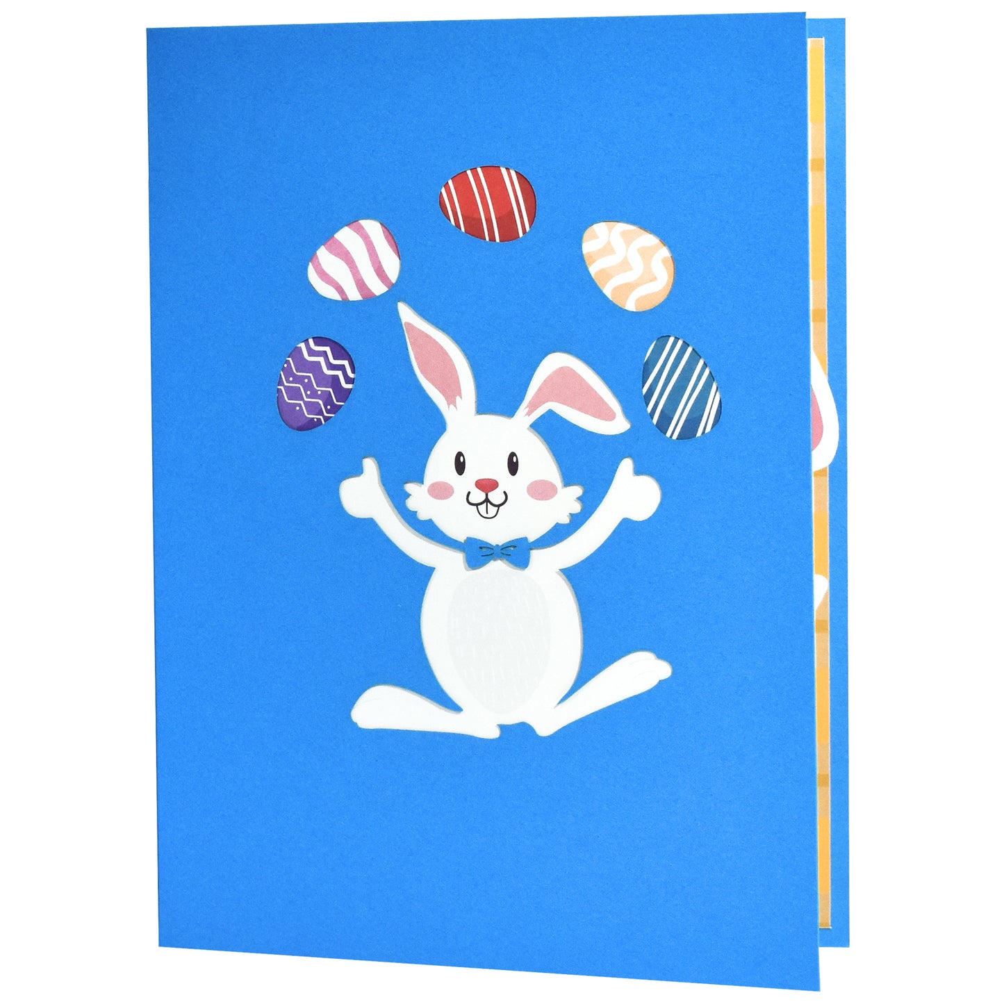 Bunny Basket Surprise 3D Pop Up Easter Card
