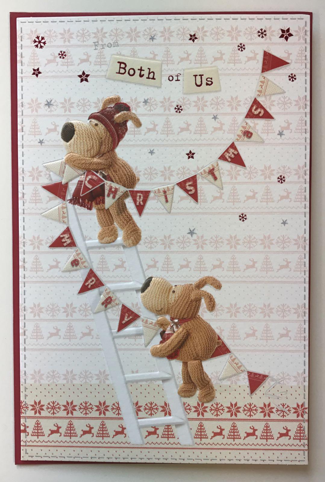 Boofle From Both of Us Cute Christmas Card