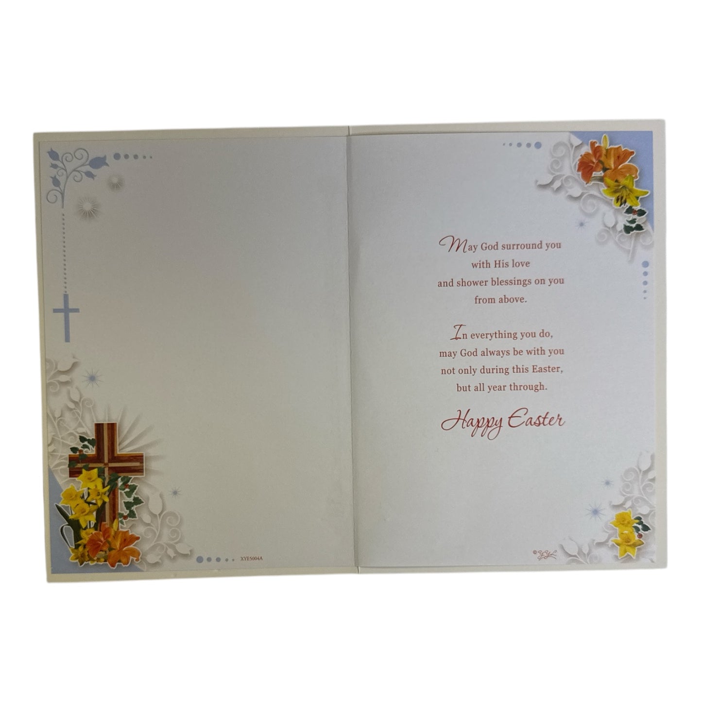 Happy Easter Traditional Religious Greeting Card