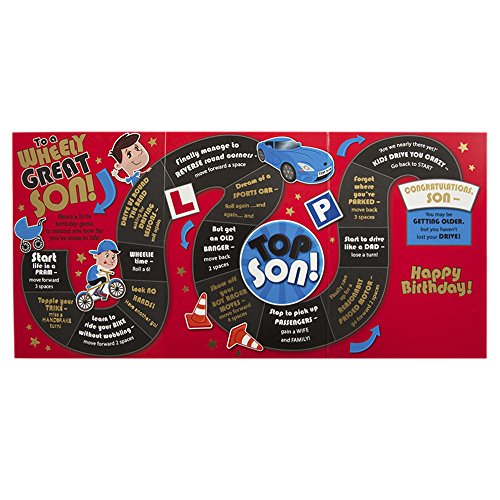 Hallmark Birthday Card For Son 'You're Wheely Great'