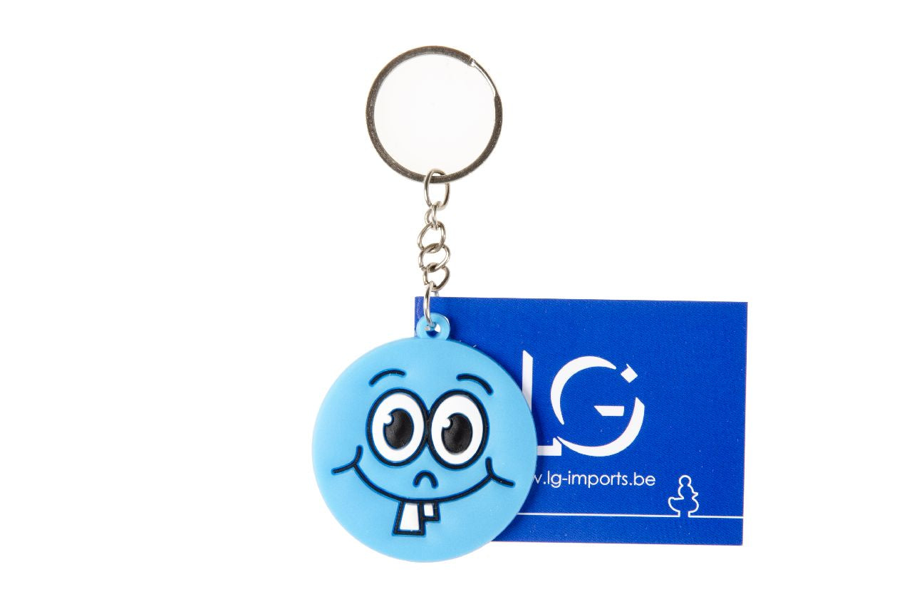 Single Emotion Face Design Keychain