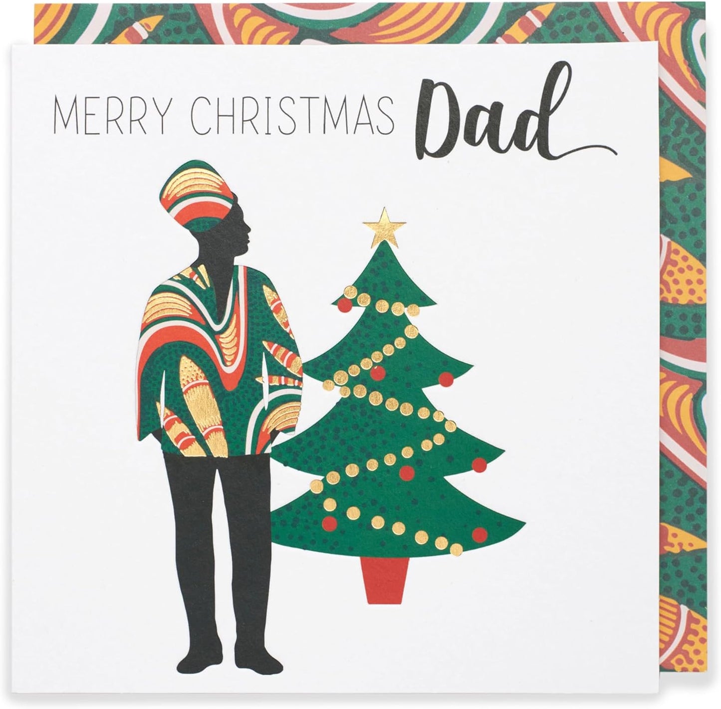 Dad Christmas Card Kindred x Afrotouch