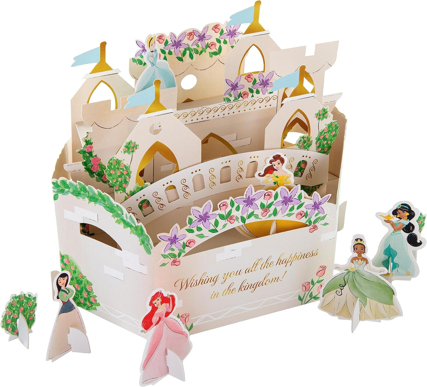 3D Pop Up Disney Princesses Design Birthday Card