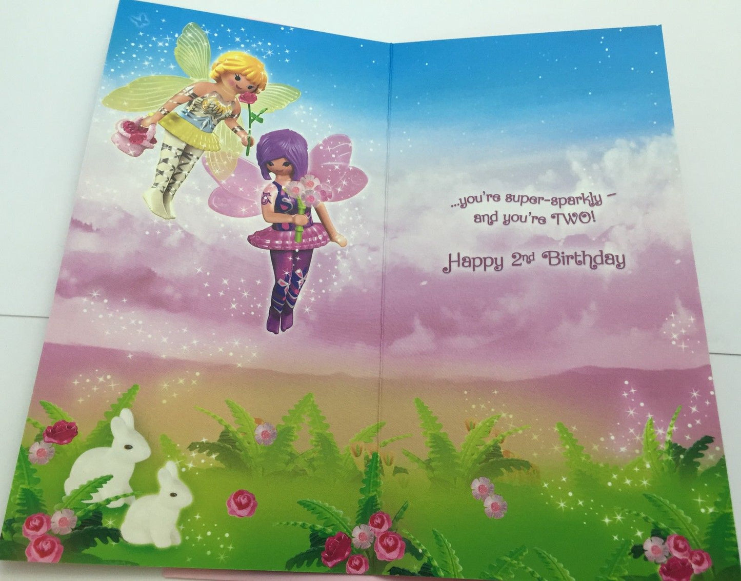 2nd Today's a day Just for you Playmobil Greeting Card