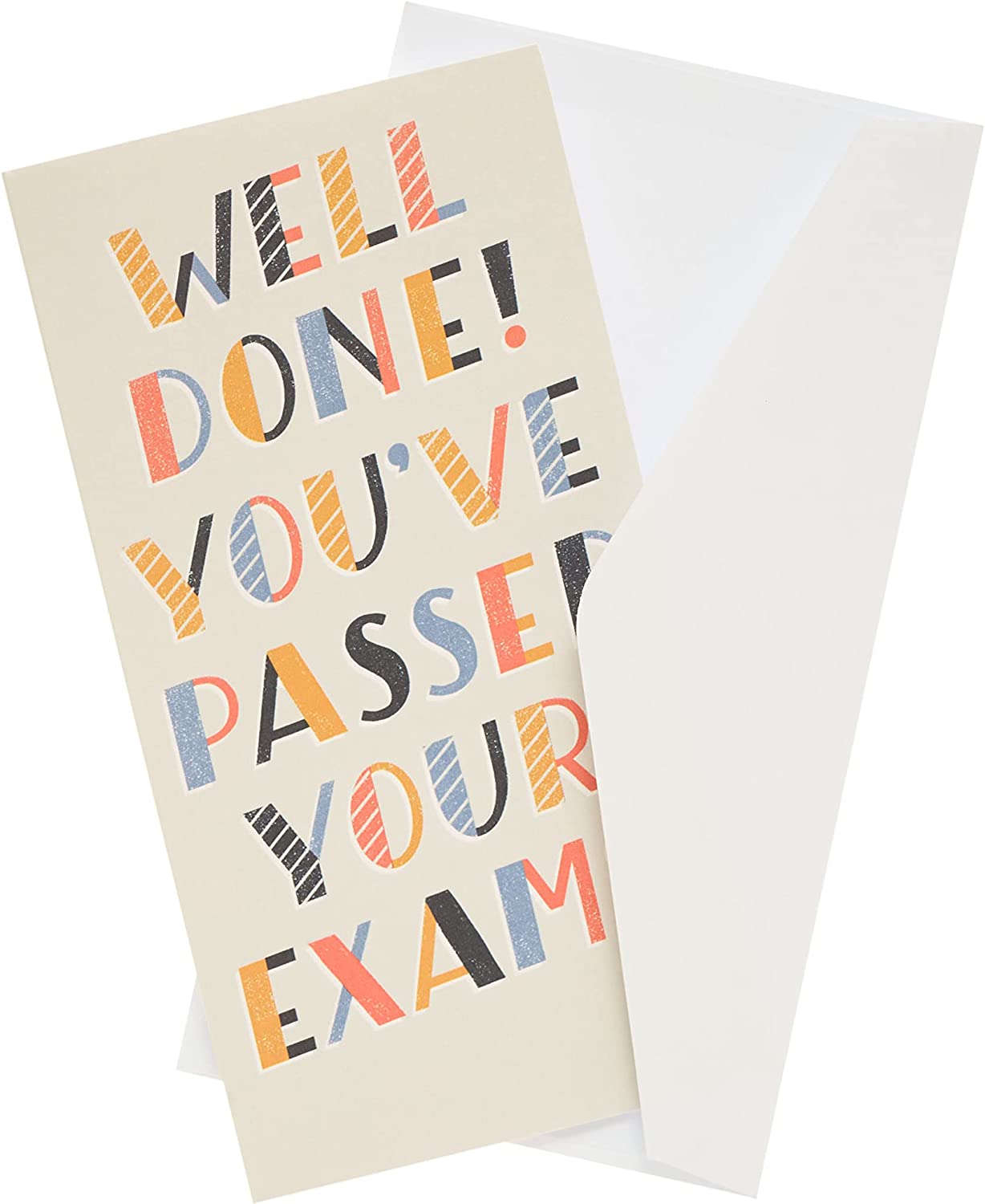 Well Done Passed Exams Congratulations Card