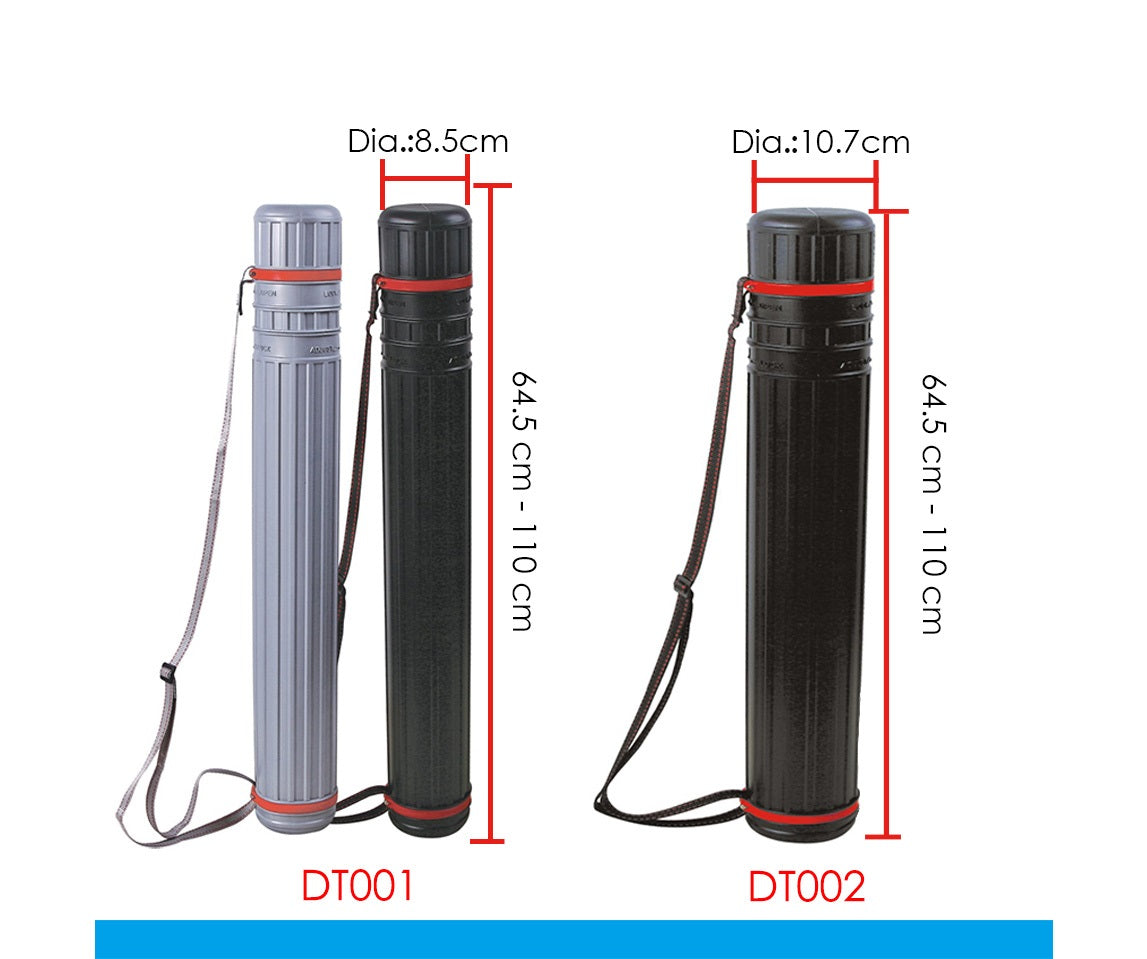 Adjustable Drawing Tube with Carry Strap 8.5cm x 64.5cm-110cm