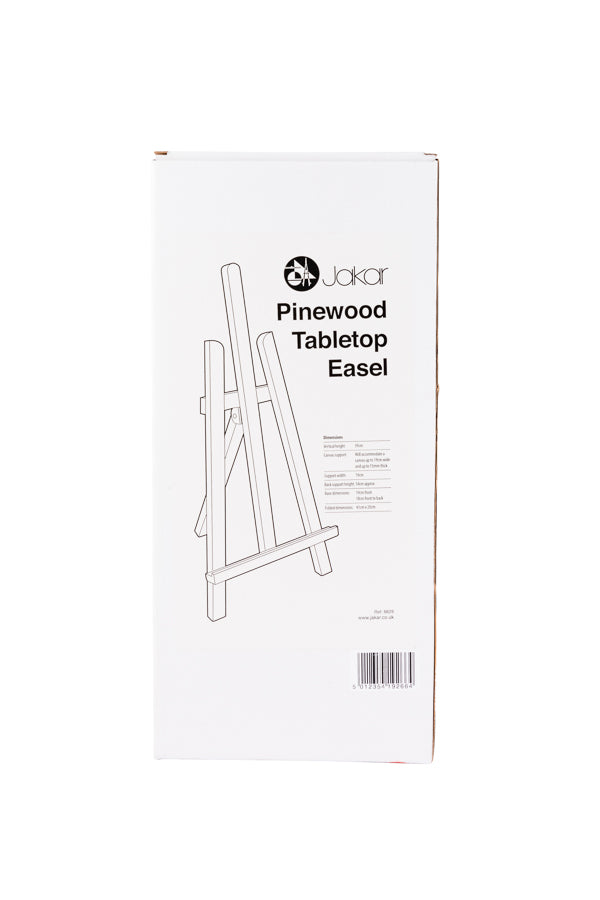 Pinewood Tabletop Easel