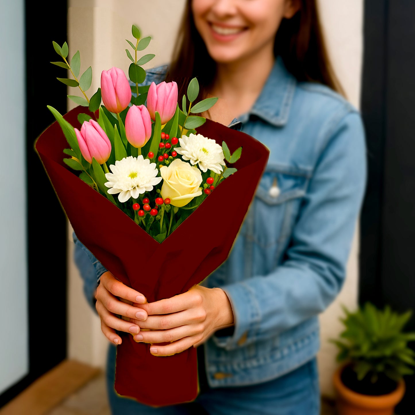 Pack of 800 Wine Colour Acid Free 50 x 70cm Tissue Paper Sheets