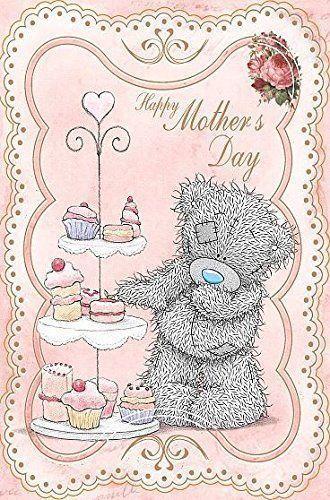 Tatty Teddy With Cup Cakes Happy Mother's Day Card