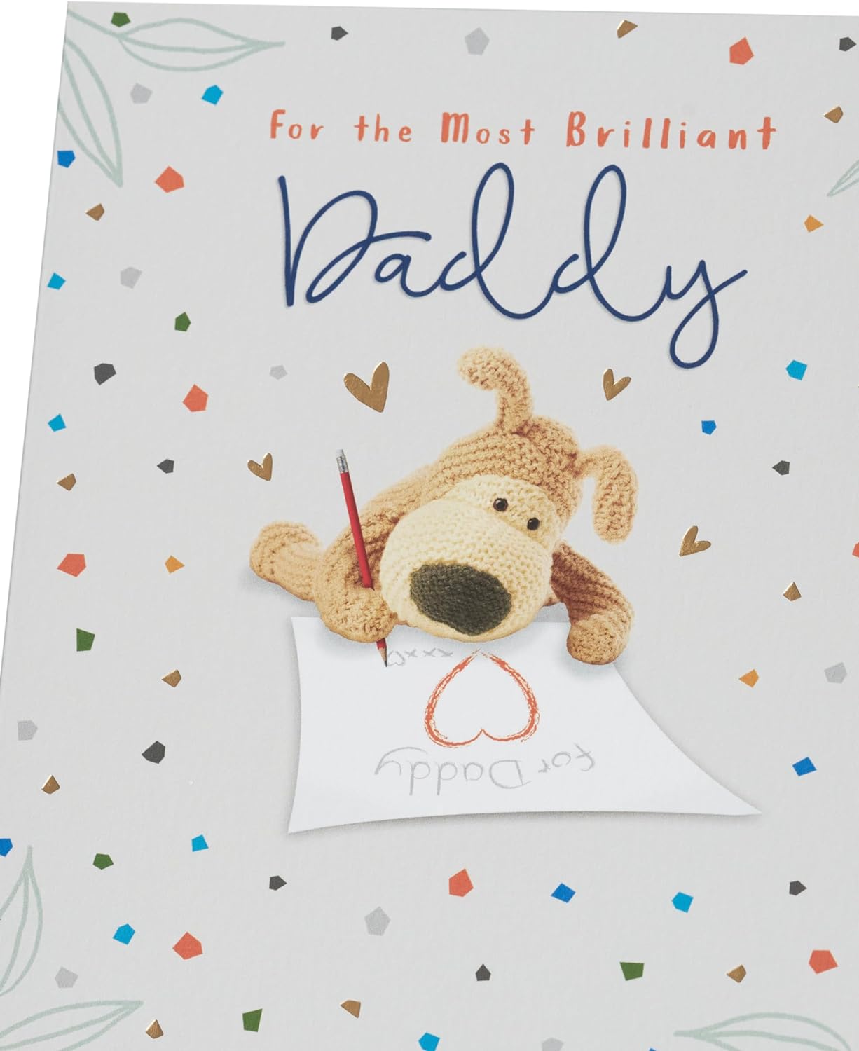 Boofle Making Card Daddy Father's Day Card