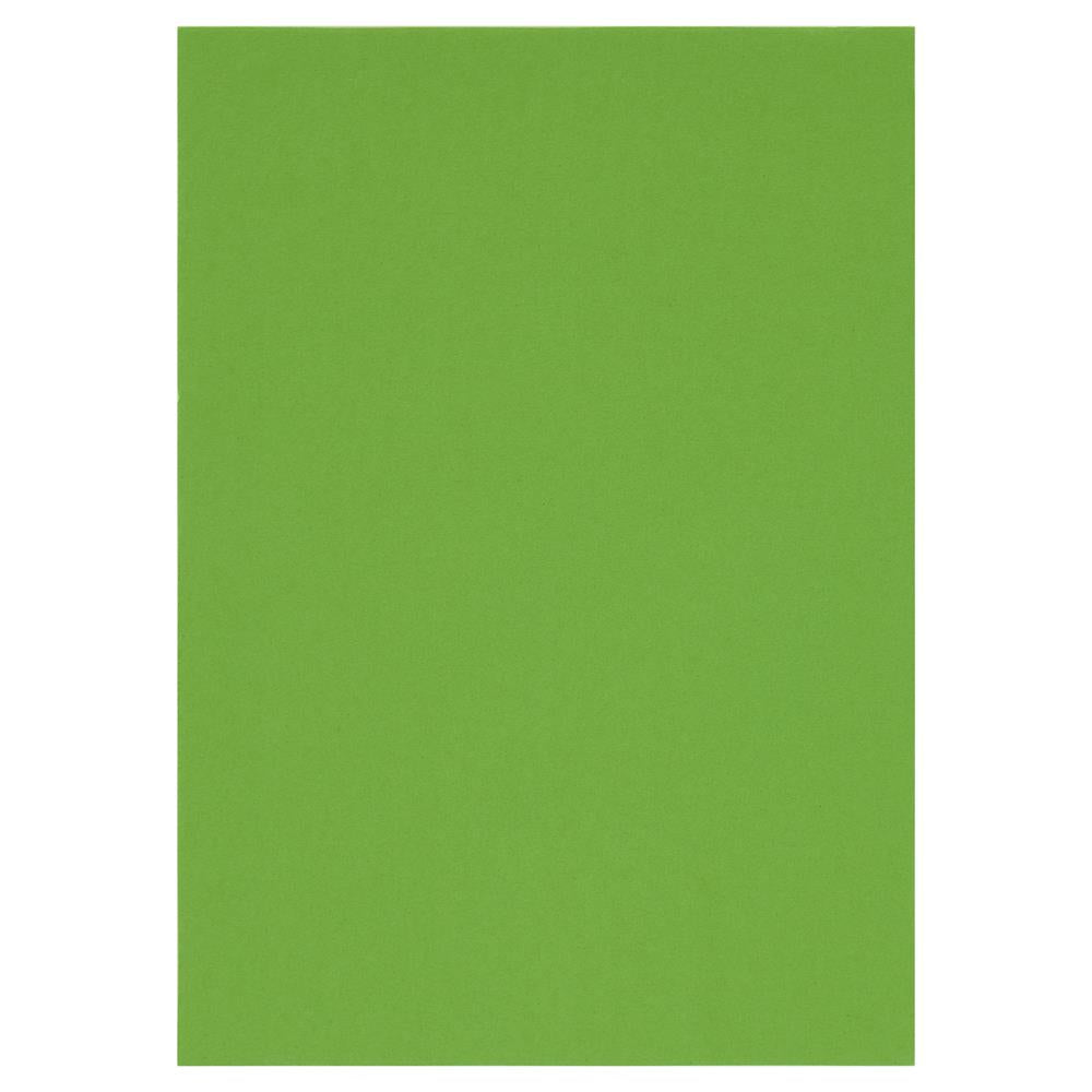 Pack of 50 Sheets A4 Parrot Green 160gsm Card by Premier Activity