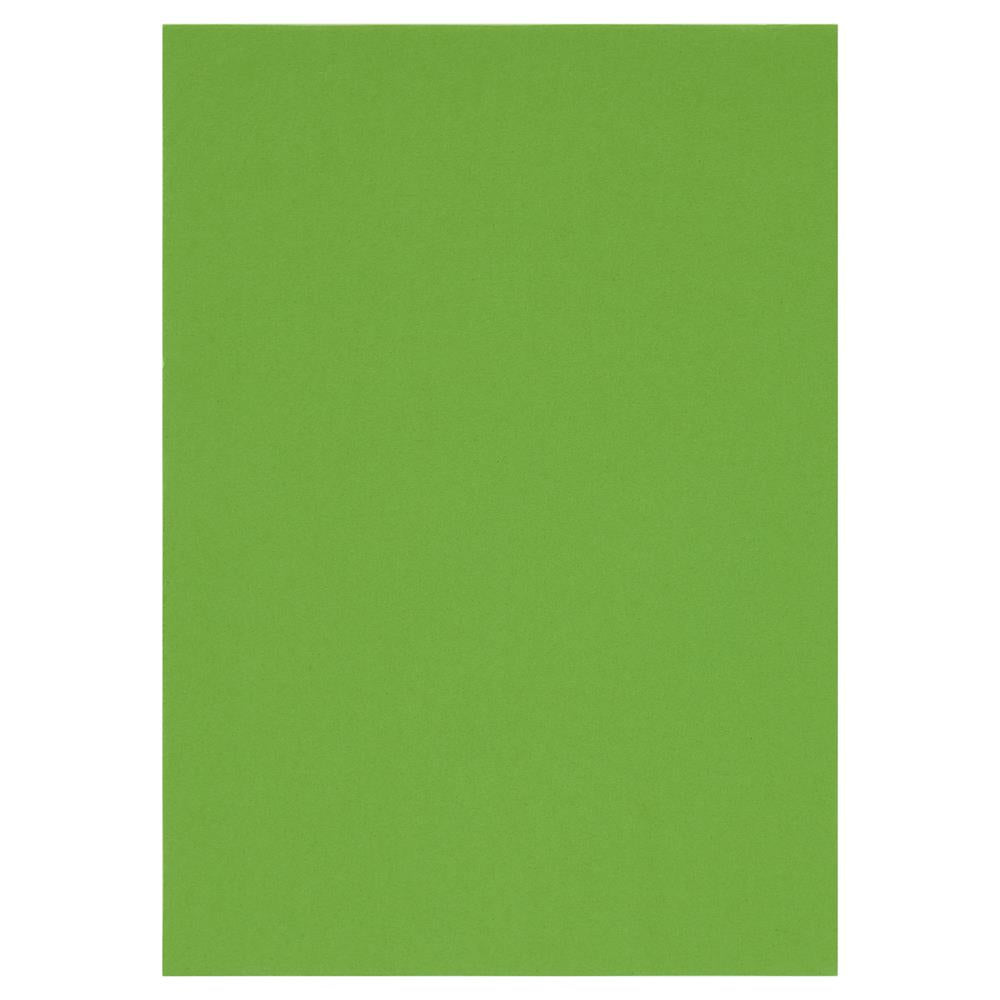 Pack of 50 Sheets A4 Parrot Green 160gsm Card by Premier Activity