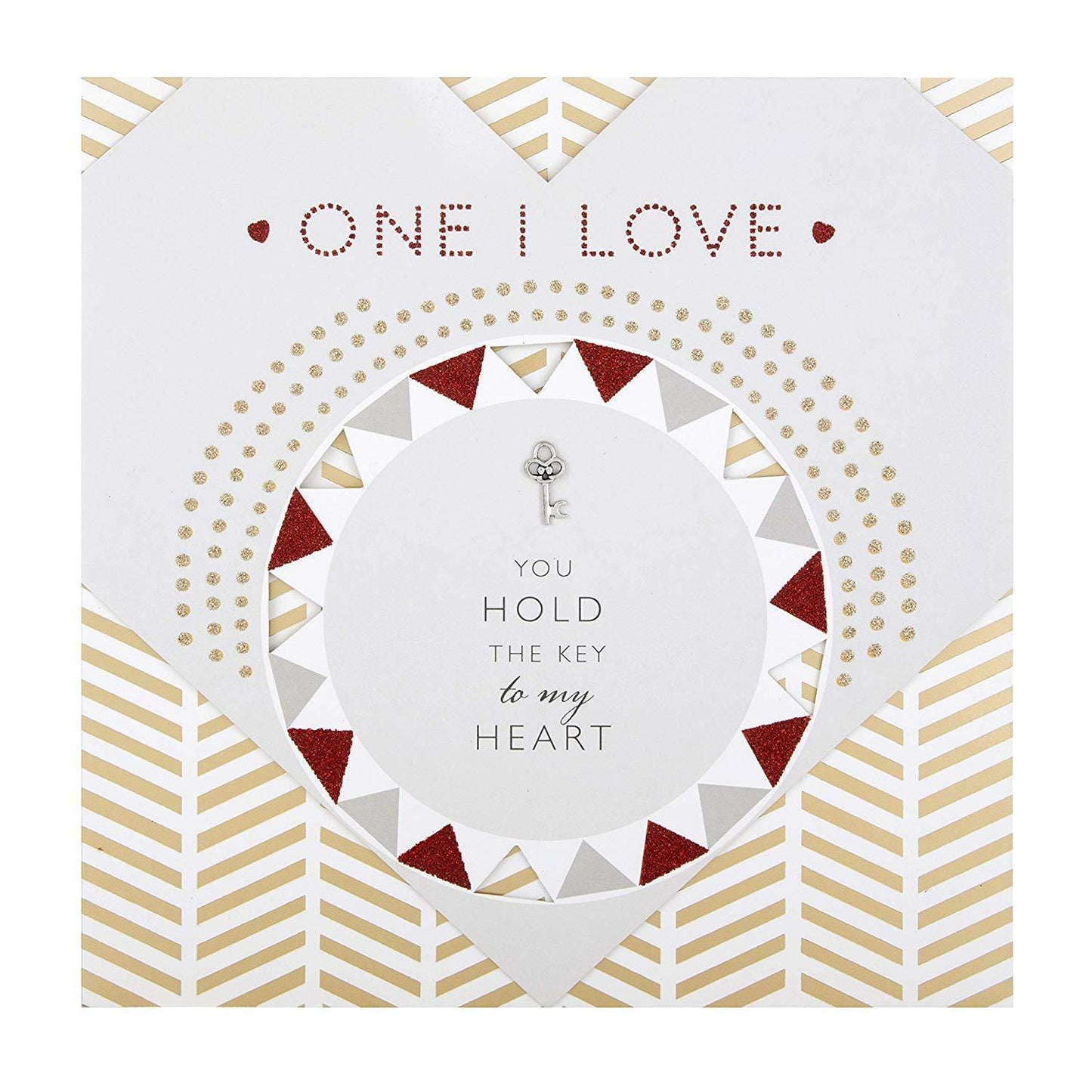 Hallmark Studio One I Love Valentine's Day Card 'Hold The Key'