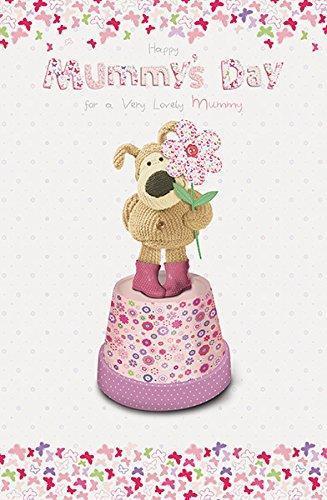 Mummy Boofle With Flower Mother's Day Greeting Card